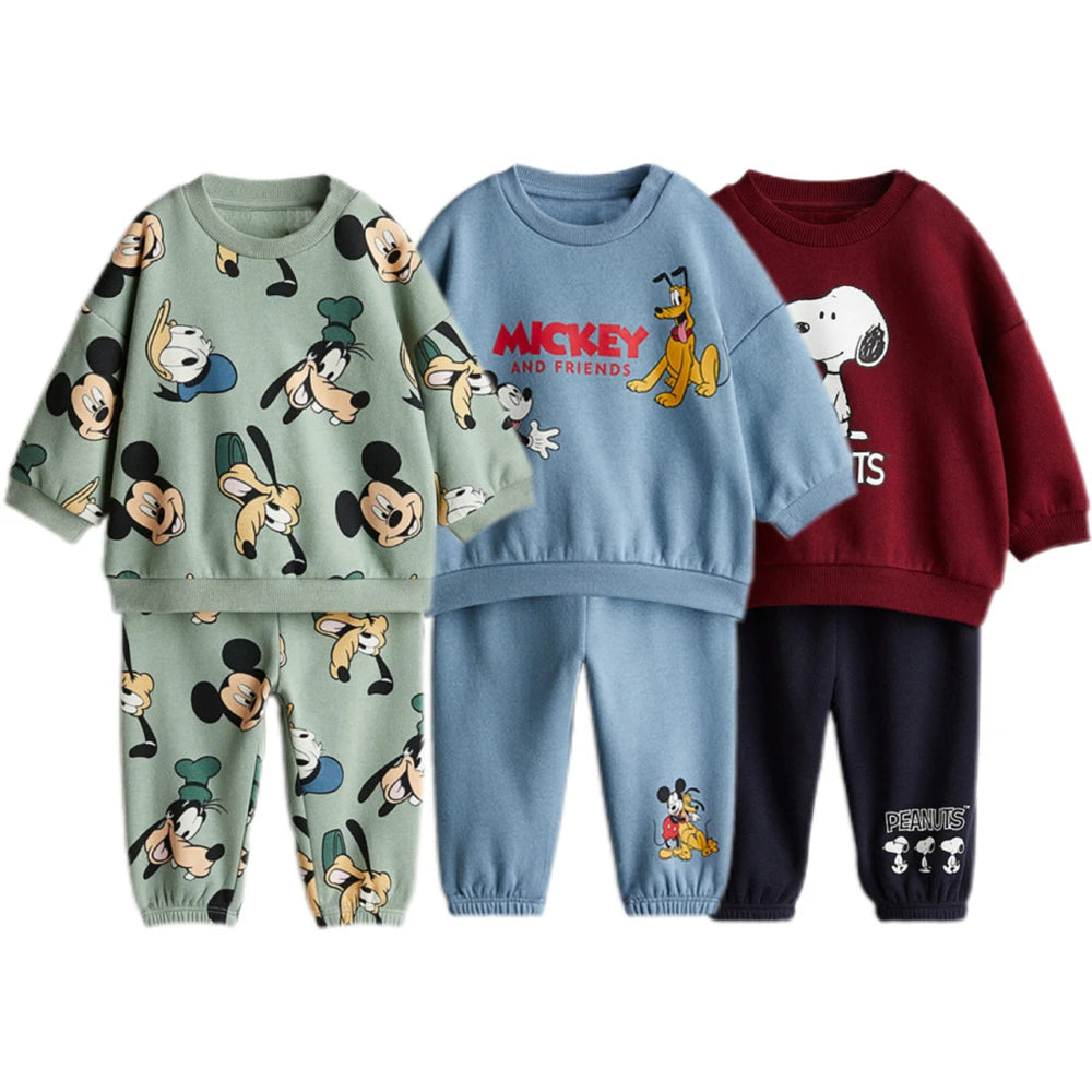 Cartoon Friends Tracksuit Set