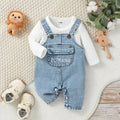 Denim Love Baby Set