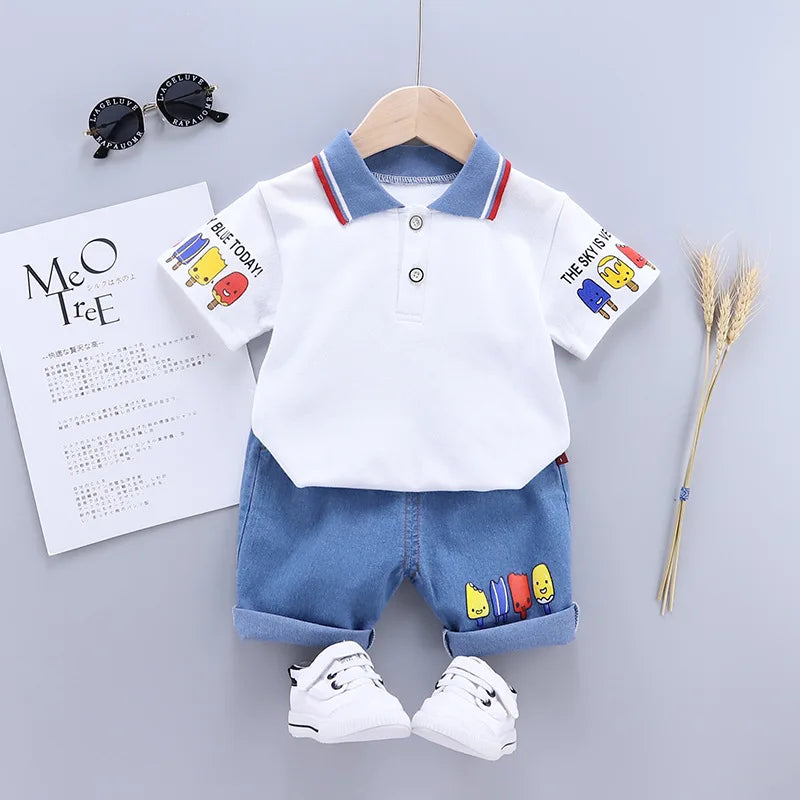 Little Explorer Polo Set